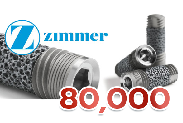 Zimmer  Implant รากฟันเทียม